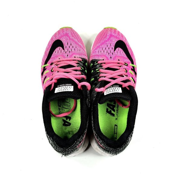 Nike Air Zoom Elite 8 748589-600 Pink Black Running Shoes Women's Size 6 - Picture 4 of 7